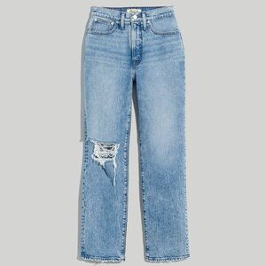 Perfect Vintage Straight Jean in Kingsbury Wash NG247 Size 25 Madewell